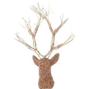 Arty Imports Deer Head 30X20X8 with Pinecone (large)  