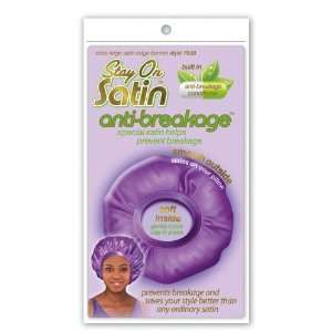 Stay On Satin with Built In anti breakage conditioner Extra Large 