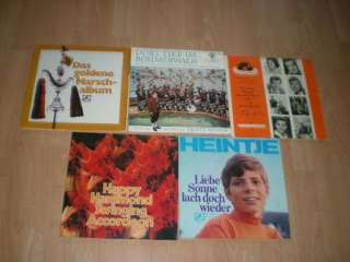 Schallplatten LPs LP Heintje goldenes Marschalbum NON STOP Revue in 