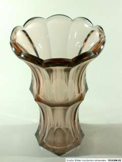 30/40er Jahre Kristall Schliffglas Vase ° LUDWIG MOSER Karlsbad 