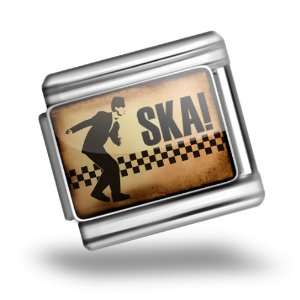  Italian Charms Original SKA, Music Bracelet Link 