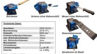 GÜDE SCHÄRFEN SCHÄRFSTATION GUS 650 Messerschärfer NEU  