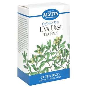  Alvita Tea Bags, Uva Ursi, Caffeine Free, 24 tea bags [1 