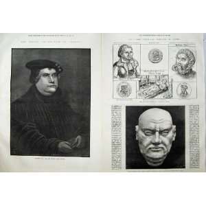  Martin Luther Germany 1883 Cast Face British Museum Art 