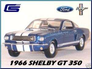 FORD MUSTANG SHELBY GT 350   1966   blue   SC 118  