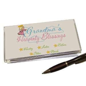  Heavenly Blessings Personalized Checkbook Cover