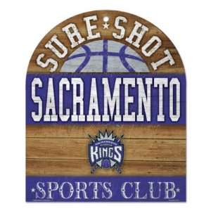  Sacramento Kings Official Logo 10x11 Wood Sign Sports 