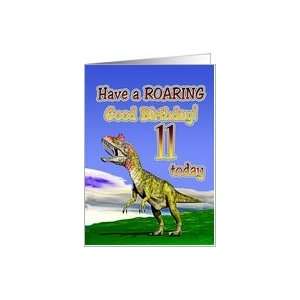   roaring card for an 11 year old Card  Toys & Games  