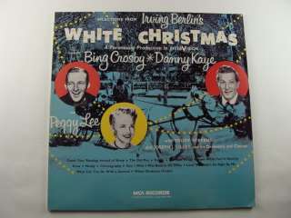 WHITE CHRISTMAS BING CROSBY DANNY KAYE IRVING BERLIN LP  
