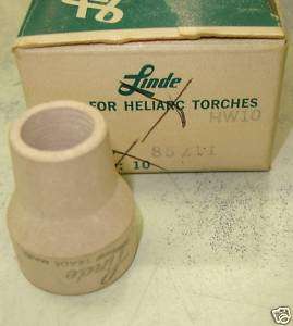 Linde Tig Nozzle Size 4 Heliarc Cup RARE 85Z07  