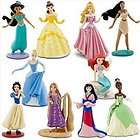 Deluxe Disney Princess Figure Play Set    Cake Toppers    10 Piece 