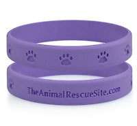 These Paws for Support Silicone Bracelets will make every one paws 