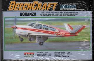 BeechCraft Bonanza   ARII Model   Scale 172   NEW SEALED BOX  