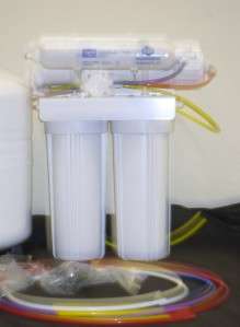 REVERSE OSMOSIS DRINKING WATER FILTERS SYSTEM 4 STAGES  