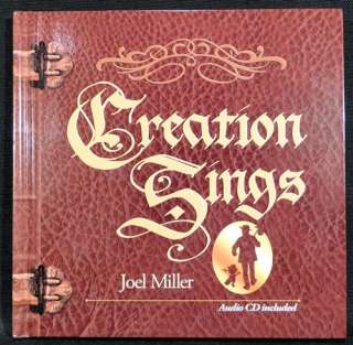 1st ED “CREATION SINGS” BOOK & MUSIC CD JOEL MILLER CHRISTIAN 