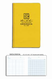 Rite in the Rain All   Weather Geological Field Book  