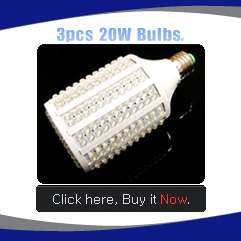 Corn Type E26 330LED 110V 20W Energy Saving Cool White Light Bulb 