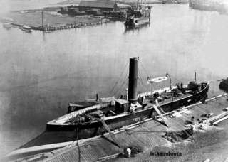 US Navy American Torpedo Boat Alarm War Ship c 1900  