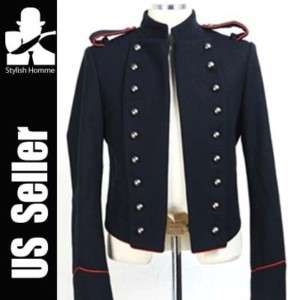 StylishHomme stylish mens Napoleon Jacket (US Sz XS)  