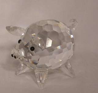 SWAROVSKI crystal MEDIUM PIG crystal tail 2 x 2 3/4  