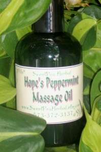 HOPEs PEPPERMINT MASSAGE OIL JOINT MUSCLE PAIN RELIEF  
