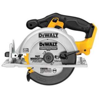 DEWALT 20V MAX Cordless Lithium Ion 6 1/2 in Circular Saw (Tool Only)