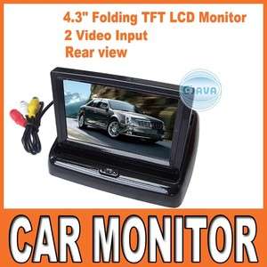 TFT LCD Car Reverse Rear View Color Security Monitor For Camera 