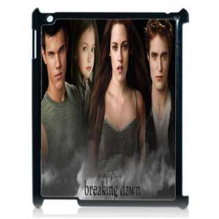 New Twilight Breaking Dawn Jacob Black Edward & Bella iPad 2 Hard Case 