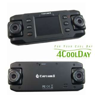 Dual Wide Angel Camera X8000 HD Car Camcorder GPS G Sensor Password 