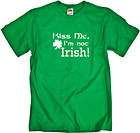    Iowa T Shirt w/ Shamrock on right sleeve. Irish Green shirt  