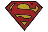   Clark Kent Patch Man Super Männer Science Fiction Logo Zeichen Emblem
