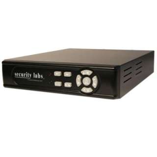 Security Labs 4 Channel 500 GB Hard Drive DVR With Remote Viewing 