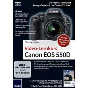 Video Lernkurs Canon EOS 550D (PC+MAC) Christian Haasz  