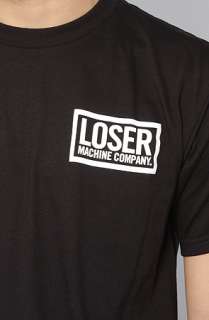 Loser Machine The American Loser Tee in Black  Karmaloop   Global 