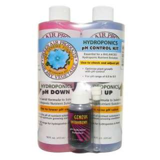 Green Air Products PH Control Kit for Hydroponic Gardening 
