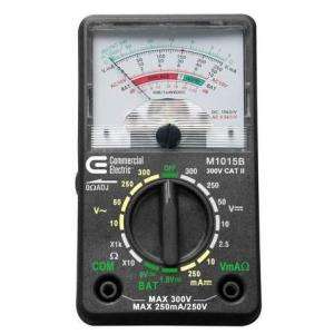 Commercial Electric Analogue Multimeter M1015B 
