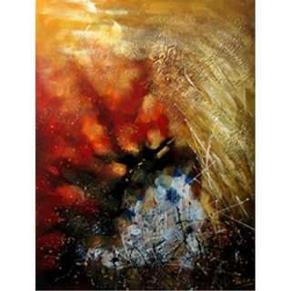   Decor39 in. x 59 in. Stormy Weather Hand Painted Contemporary Artwork