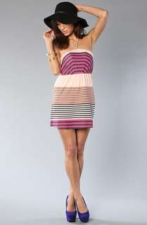 Hurley The Horizons Dress in Magenta  Karmaloop   Global Concrete 