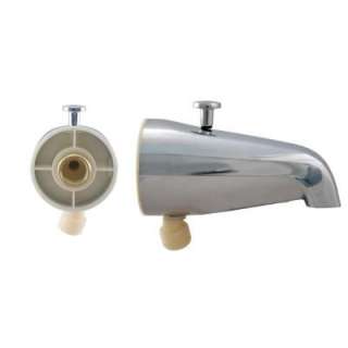 Westbrass 5 In. Diverter Tub Spout in Chrome WBYE540D 12R at The Home 