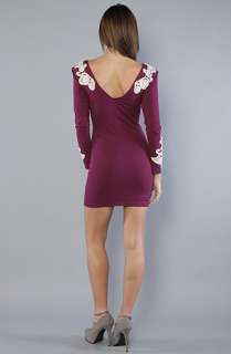 Motel The Gina Dress in Wine  Karmaloop   Global Concrete Culture