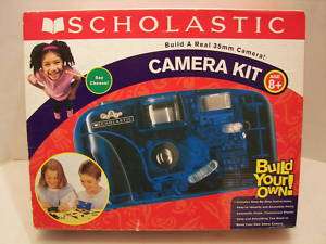 SCHOLASTIC BUILD YOUR OWN 35mm CAMERA KIT NEW SEALED  