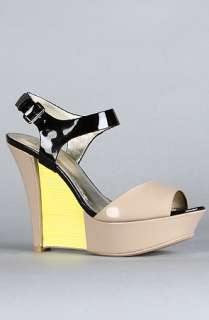 Pelle Moda The Warren Shoe in New Blush and Black Patent  Karmaloop 