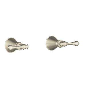  Revival 2 Handle Wall Mount Bath Valve in Vibrant Brushed Nickel 