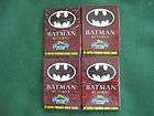 packs 1991 Batman Returns Movie trading Cards