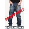 OKLAHOMA Jeans R140 (501 Schnitt) stone  Sport & Freizeit