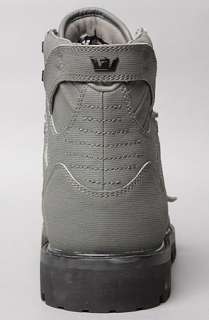 SUPRA The Skyboot in Grey TUF  Karmaloop   Global Concrete 