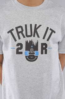 TRUKFIT The Truk It Deck Tee in Heather Grey  Karmaloop   Global 