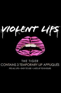 Violent Lips The Pink Tiger Lip Tattoo  Karmaloop   Global 