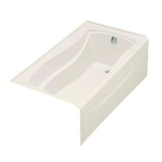 KOHLER Mariposa 5.5 Ft. Bathtub With Right Hand Drain in Biscuit K 