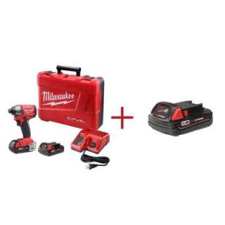   Fuel Brushless 1/4 in. Hex Impact Driver Kit with Free Compact Battery
